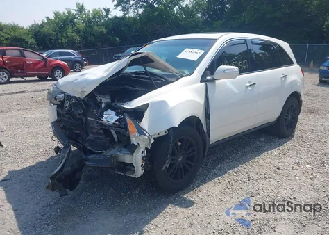 2012 Acura Mdx Technology Package z USA, uszkodzony, nr VIN 2HNYD2H31CH536046